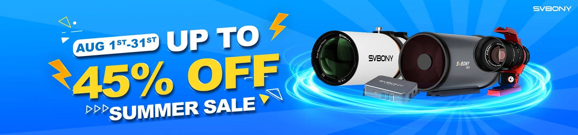 SVBONY Summer Sale Family Event 2025