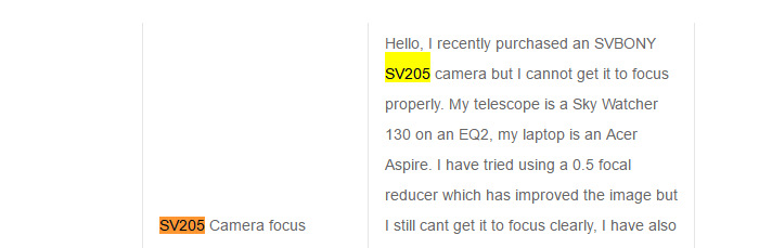 SV205.2 SV205.2