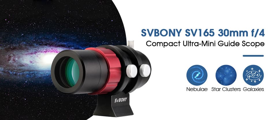SV165 30mm Guide Scope for Astrophotography