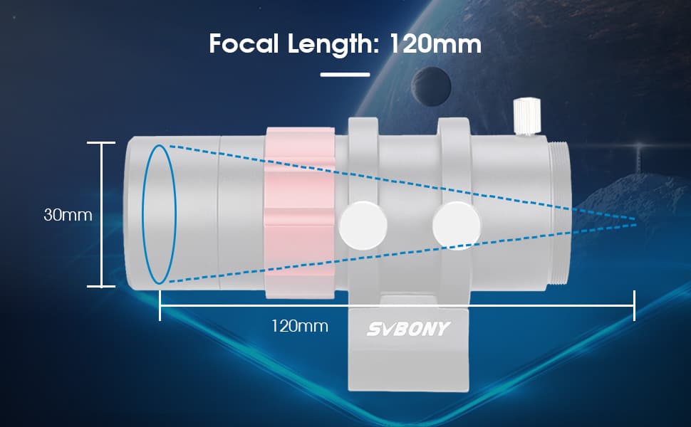 SV165 30mm Guide Scope for Astrophotography