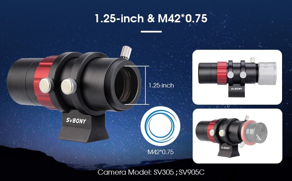 SV165 30mm Guide Scope for Astrophotography