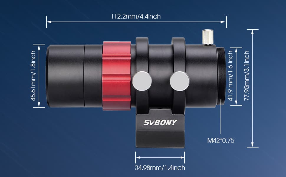 SV165 30mm Guide Scope for Astrophotography