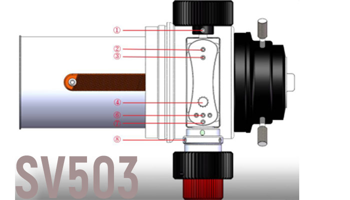 SV503/SV48P screw adjustment SV503/SV48P screw adjustment
