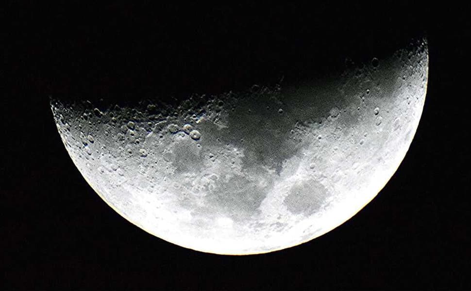 Moon shot with SV503 70ED Telescope Moon shot with SV503 70ED Telescope