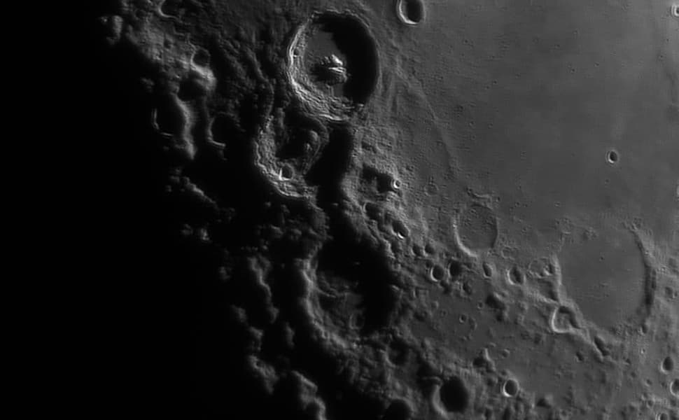 Moon Captured with SV137 Barlow Lens Moon Captured with SV137 Barlow Lens