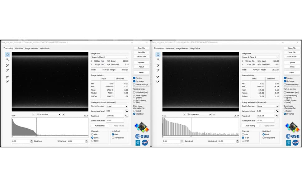 Image histogram comparison Image histogram comparison