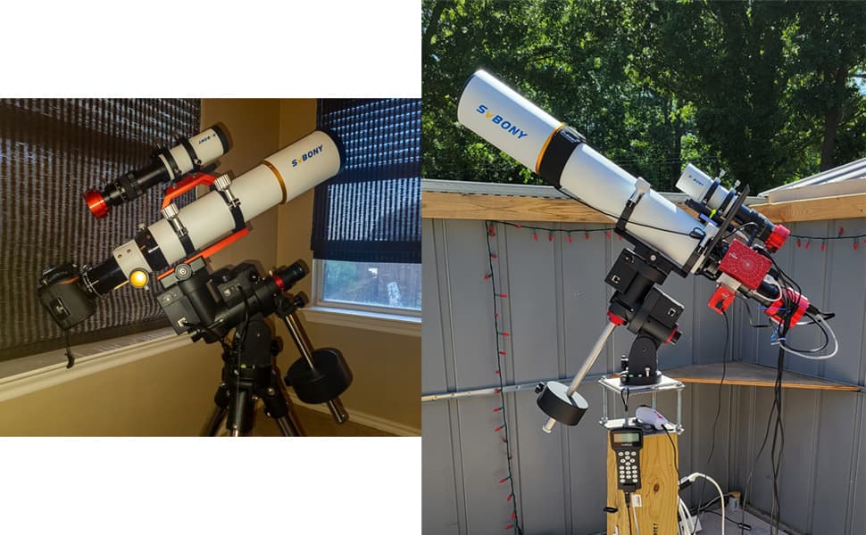 SV198 with SV503 telescope SV198 with SV503 telescope