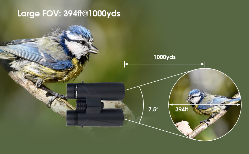 SVBONY SV202 ED Binocular Waterproof Bak4 Prism for Birding