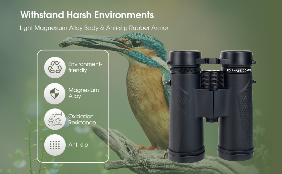 SVBONY SV202 ED Binocular Waterproof Bak4 Prism for Birding