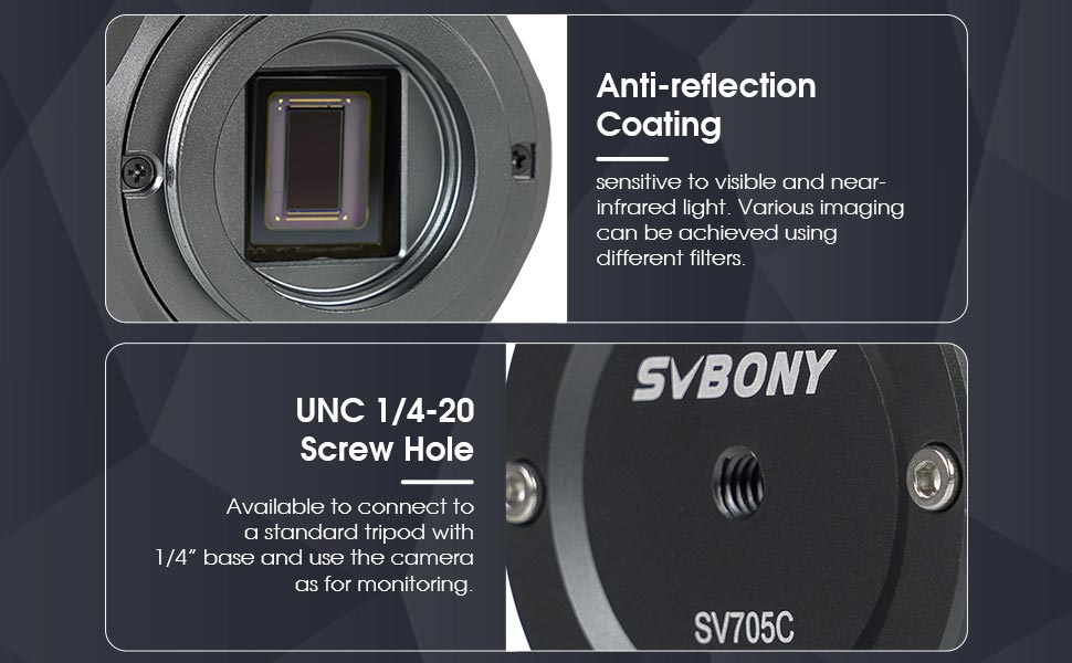 SV705C USB3.0 Color Planetary Camera /&nbsp;IMX585 / EAA