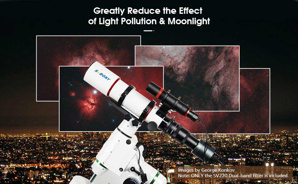 SV220 Dual-Band 7nm Nebula Filter SV220 Dual-Band 7nm Nebula Filter