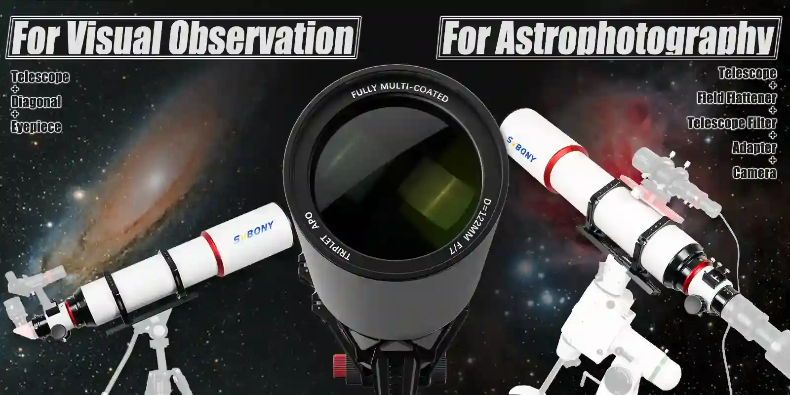 SVBONY SV550 APO Refractor Telescope