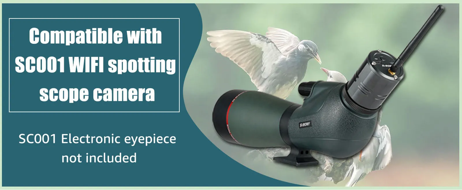 SV406P 20-60x80mm Spotting Scope