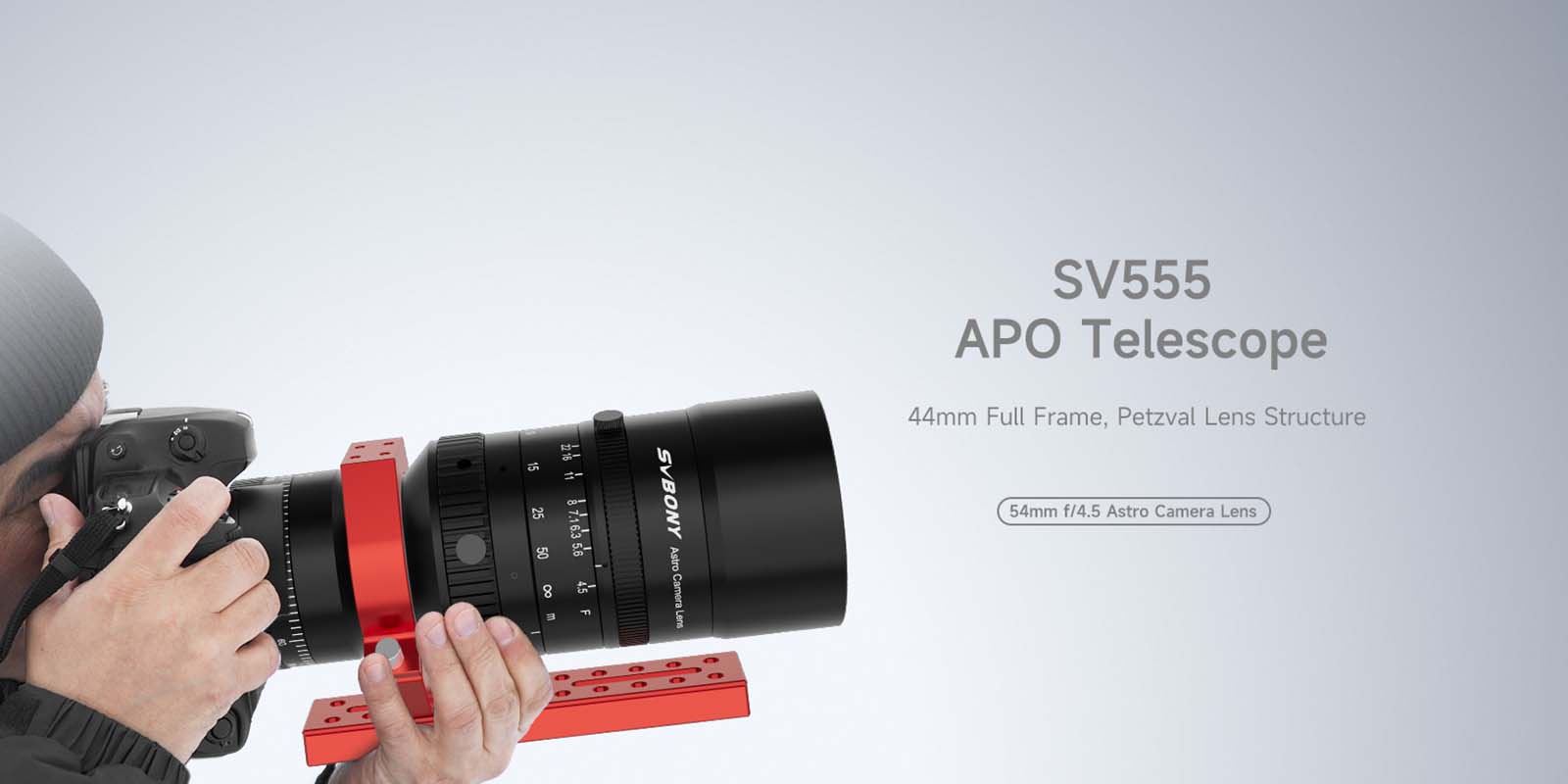 SV555 Astrophotography Telescope APO 54mm f/4.5 Astrograph Camera Lens.jpg