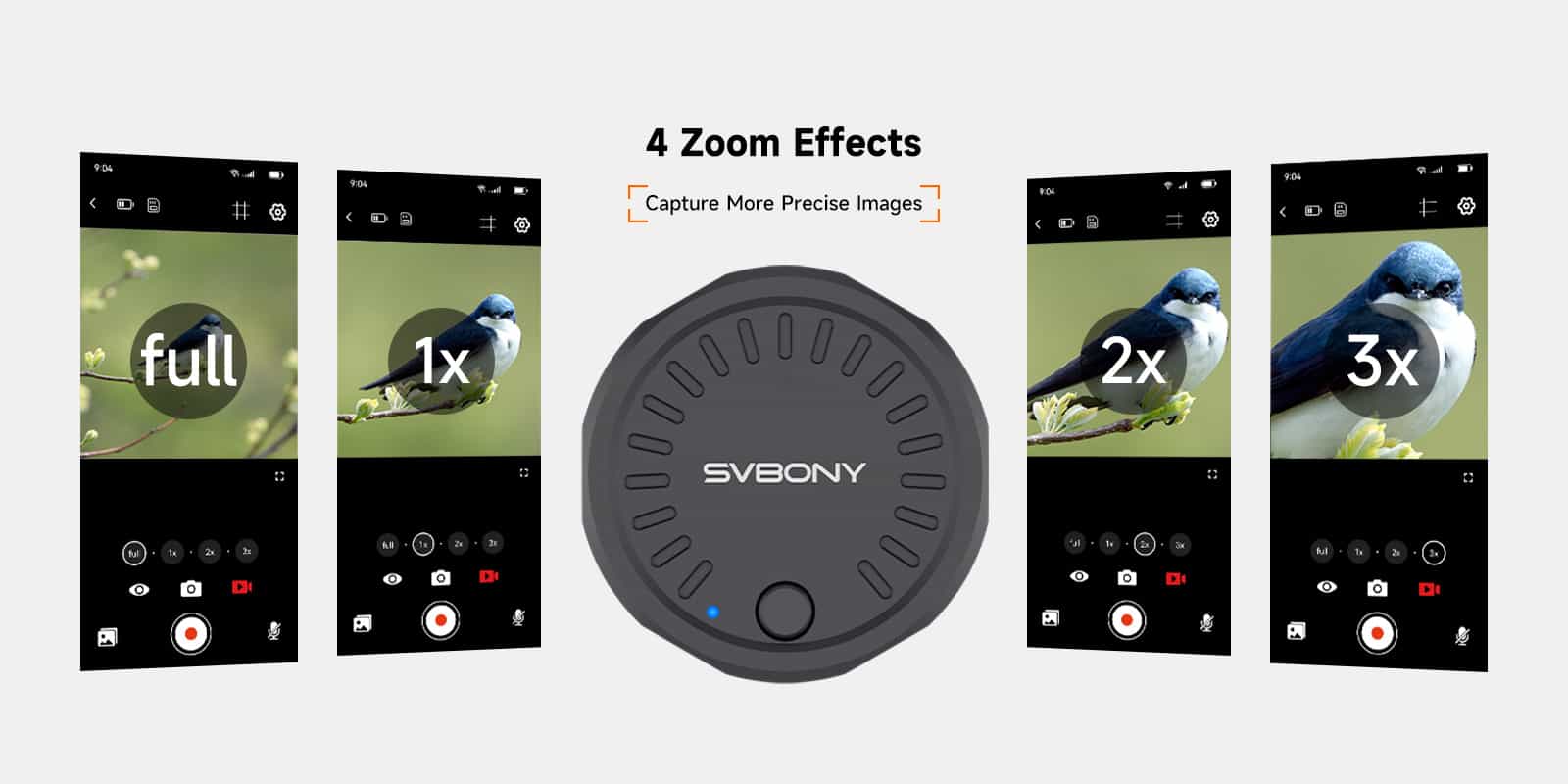 SC002 wifi camera zoom function