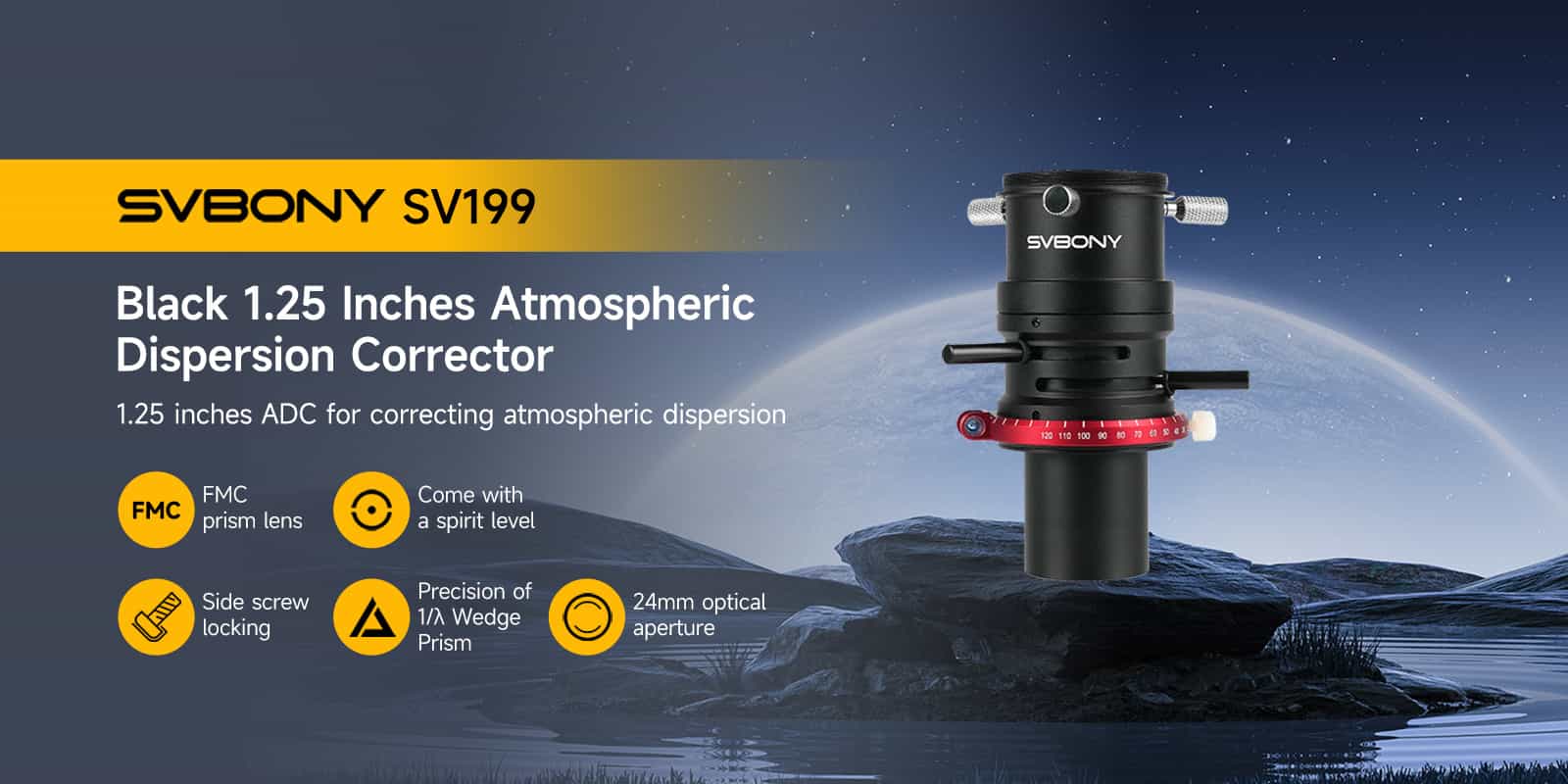 SV199 atmospheric dispersion corrector