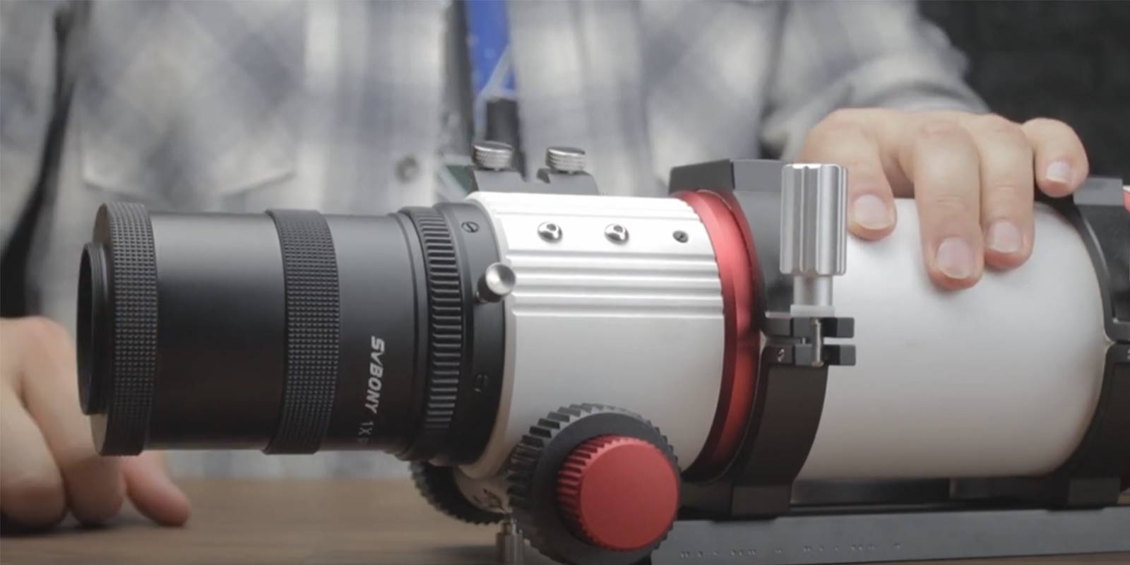 SV550 80APO astrophotography install