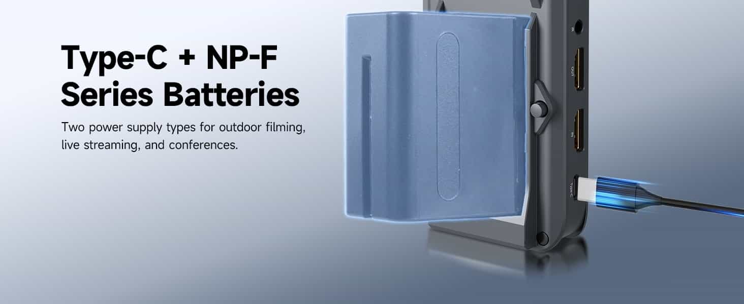 svbony transair3 type-c np-f series batteries