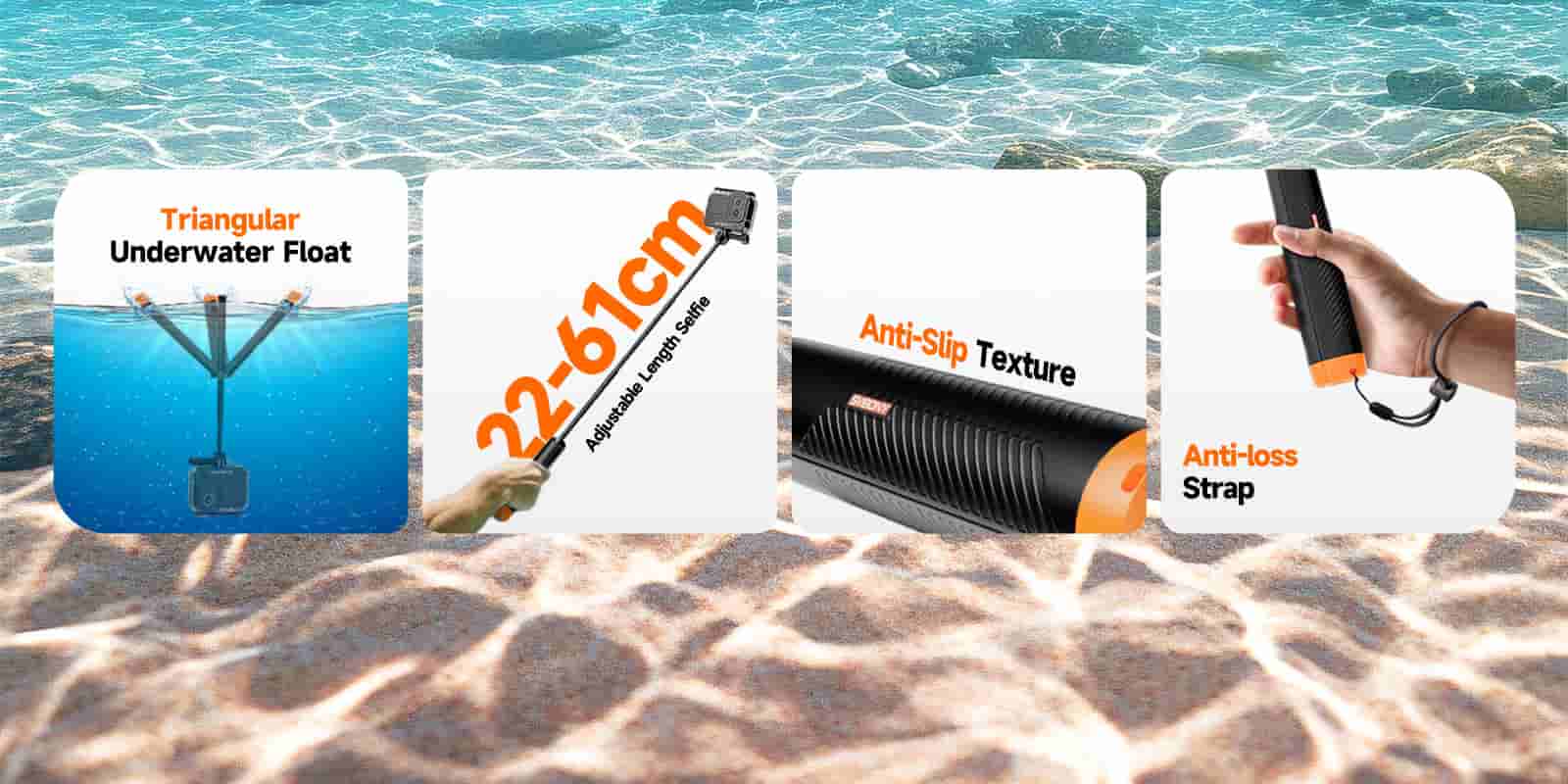 floating tripod buoyancy stick floating tripod buoyancy stick