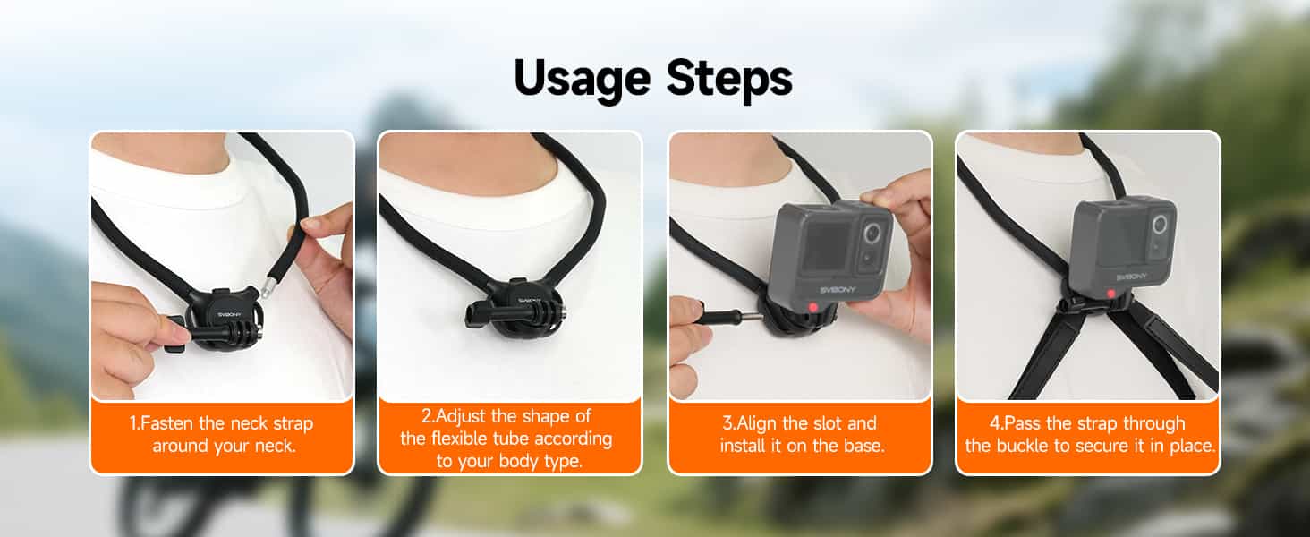 Sports Camera Neck Mount Sports Camera Neck Mount