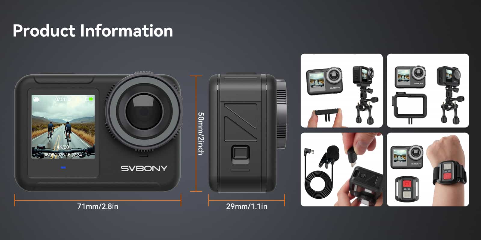 svgo3 action camera