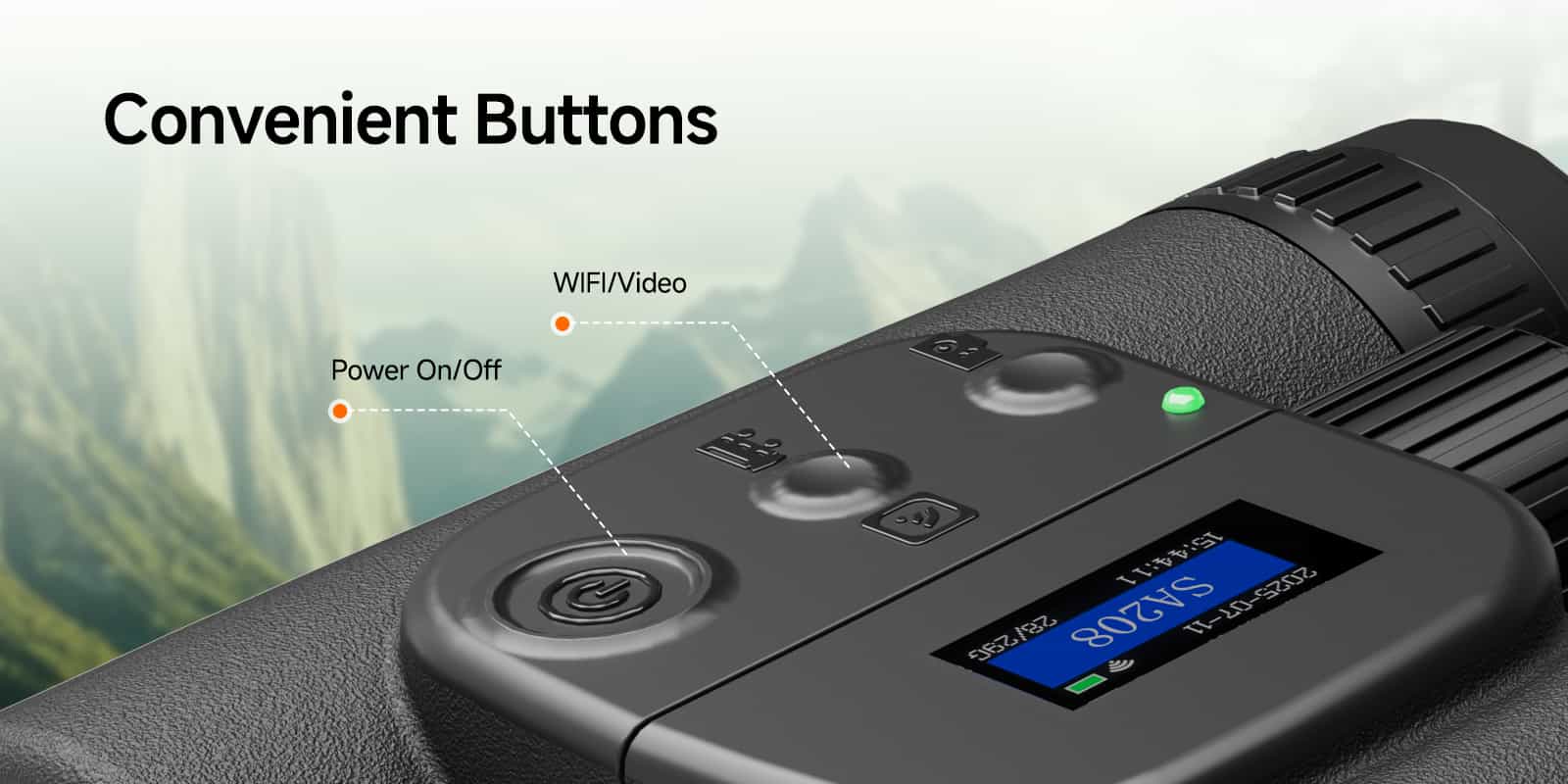 sa208 integrated binoculars