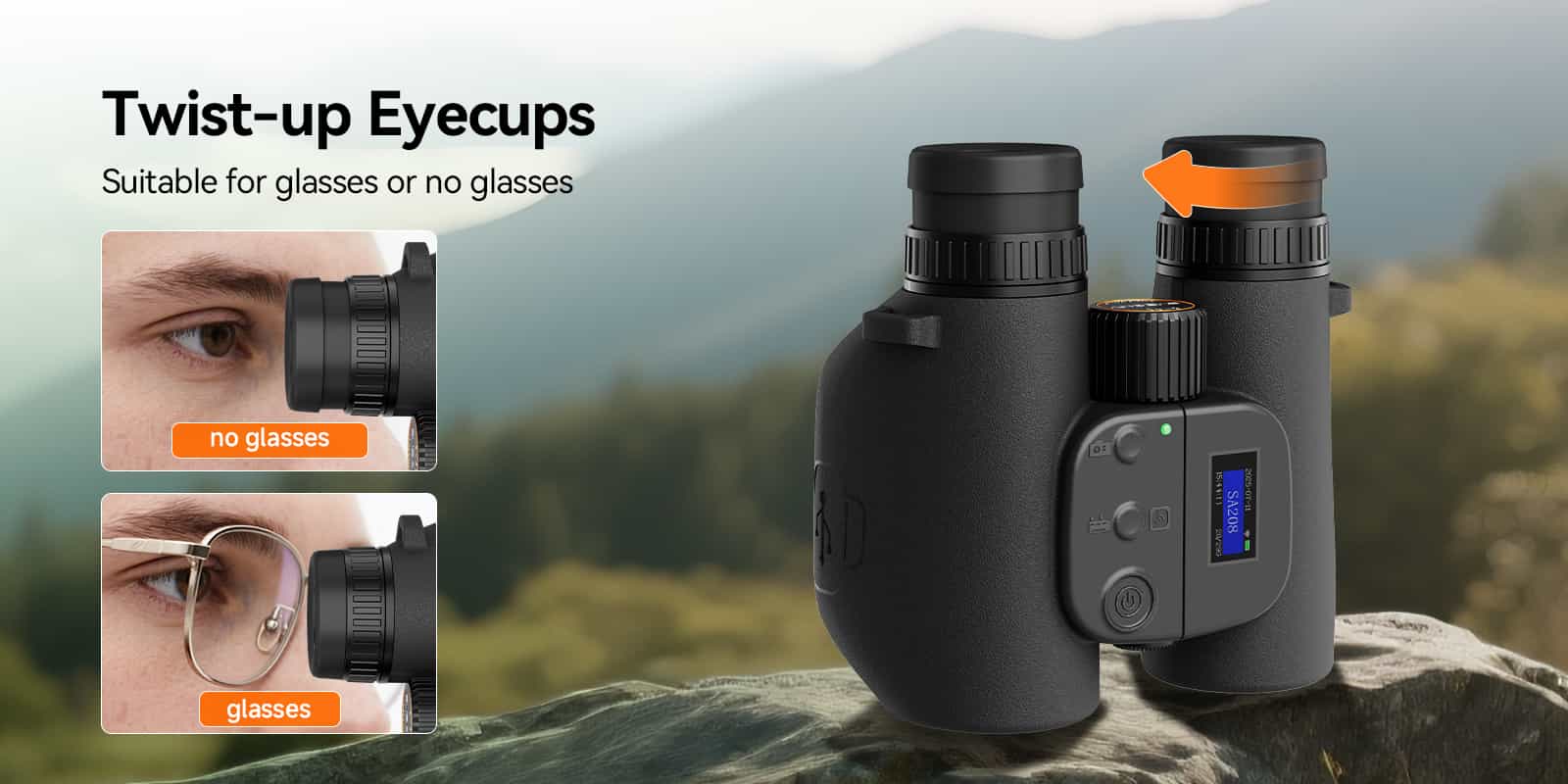 sa208 integrated binoculars