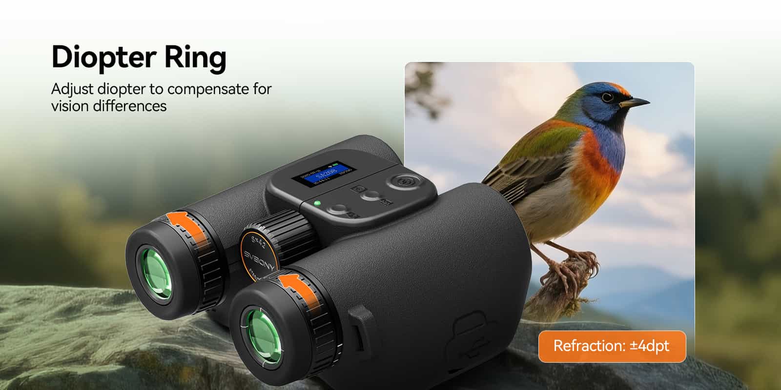 sa208 integrated binoculars